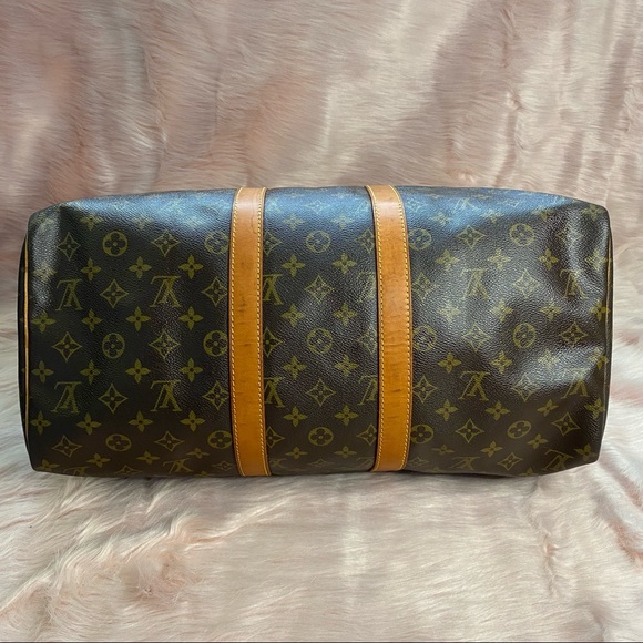 🟥 SOLD! Louis Vuitton Keepall 45 Duffle Bag Luggage - Picture 11 of 17